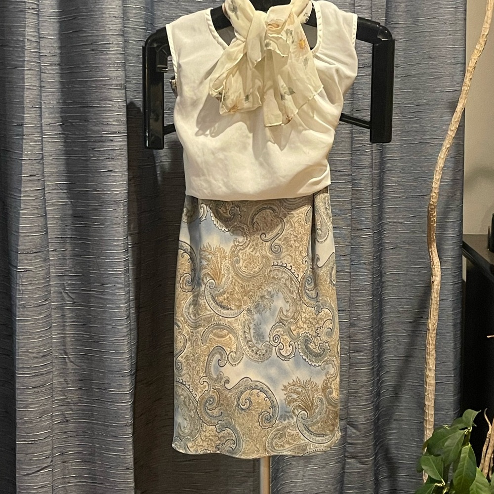 Medium Paisley Skirt